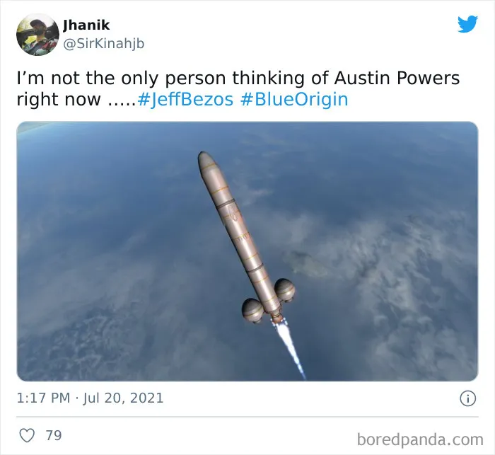 Bezos' Space Launch Turned Into A Massive Joke Online, Here Are 40 Of The Best Jokes And Memes
