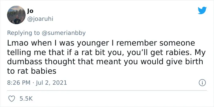 People Are Cracking Up At These 35 Tweets About How People As Kids Misunderstood Simple Concepts