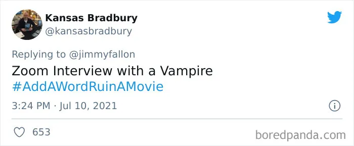 Jimmy Fallon Asks People To Ruin Movies With One Word And They Deliver 30 Hilarious Responses