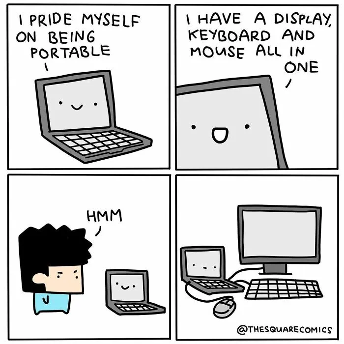 30 Comics That Are Perfect For People Who Have A Dark Sense Of Humor By The Square Comics (New Pics)