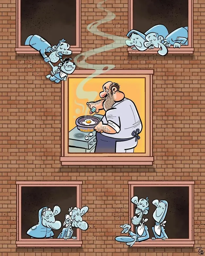 Artist Takes A Critical Look At Modern Society And Calls Attention To Problems In Today's World With His Thought-Provoking Illustrations (30 New Pics)