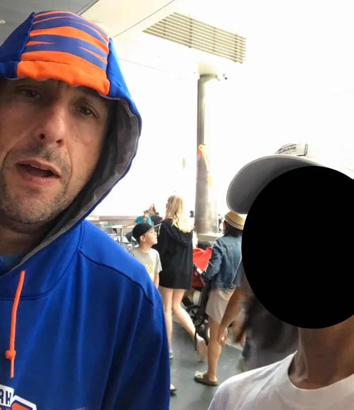 I Met A Man At A Food Court [Adam Sandler]