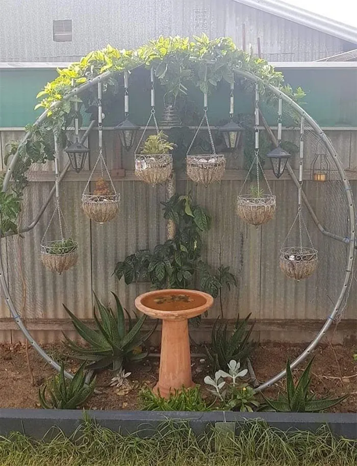 Para quien tenga una vieja cama elástica y no sepa qué hacer con ella