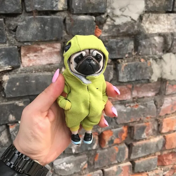 80 Fashionable Animal Clay Dolls By Valentina Gekova