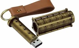 The Distinct Compass And Cryptex Lock USB Drives