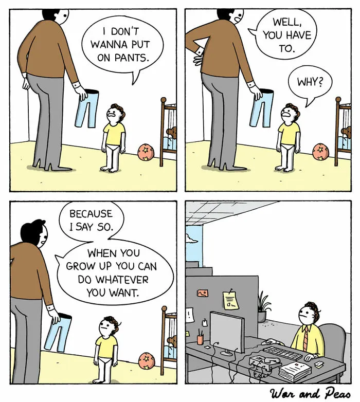 30 Humorous Comics With Unexpected Plot Twists By War And Peas (New Comics)