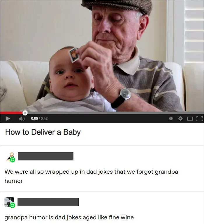 Grandpa Humor Is My All-Time Favourite