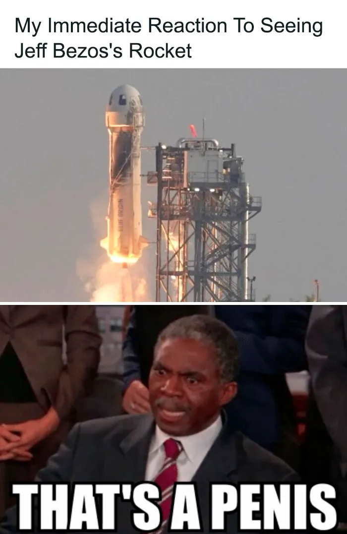Bezos' Space Launch Turned Into A Massive Joke Online, Here Are 40 Of The Best Jokes And Memes