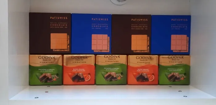 Was Arranging My Chocolates When...