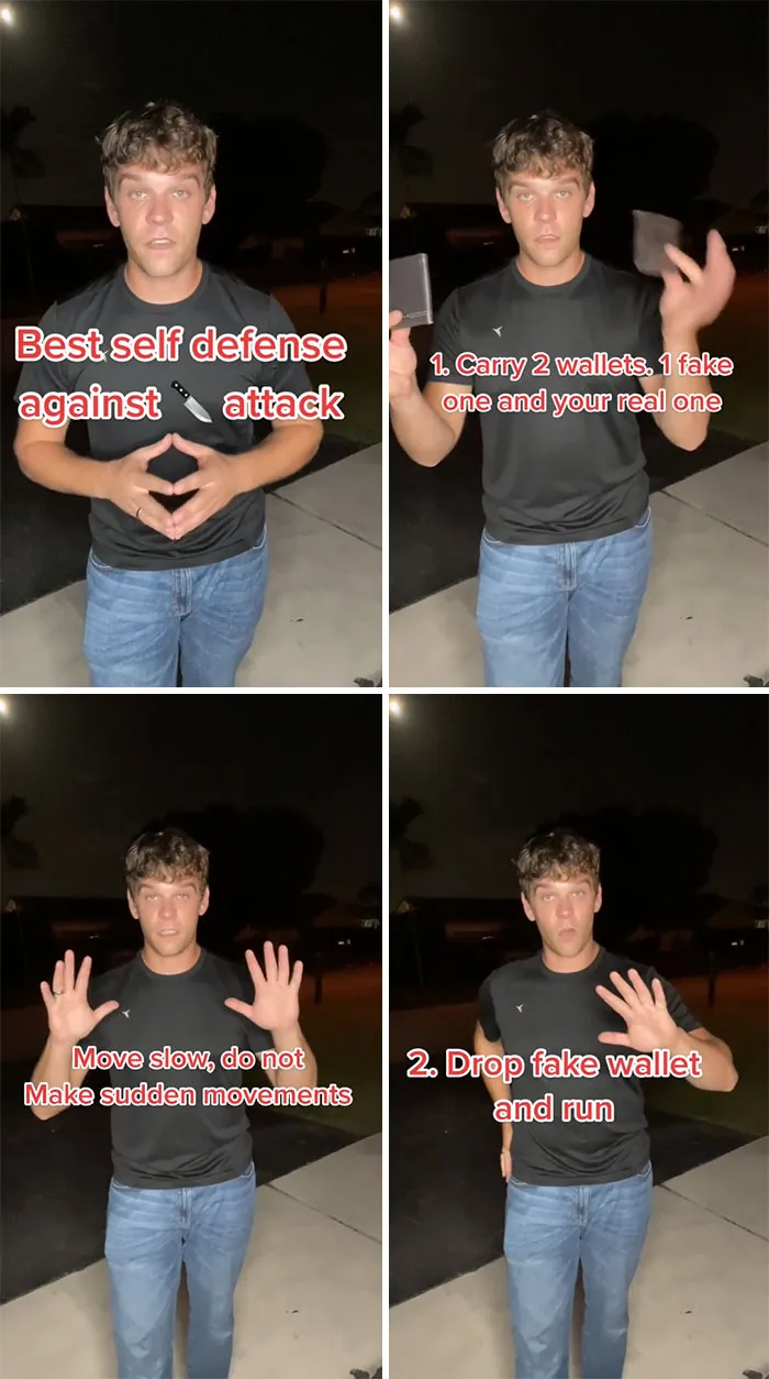 Self Defence Against Knife Attack