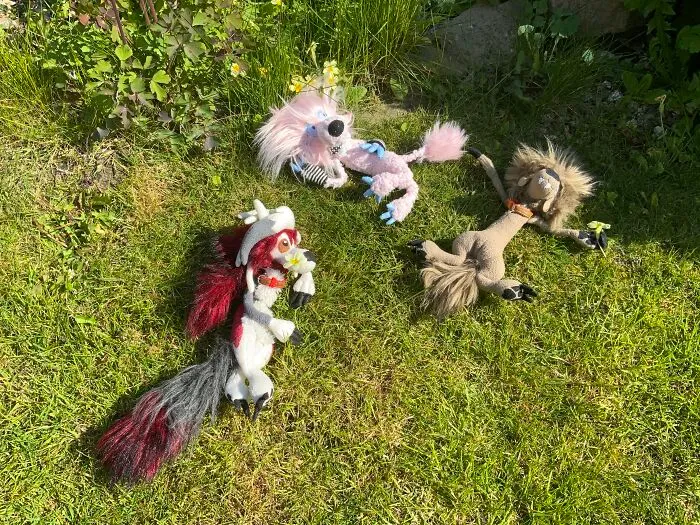 I Make Plushies For Fun, I Made A Pack Of Werewolves During Lockdown! 🐺🖤