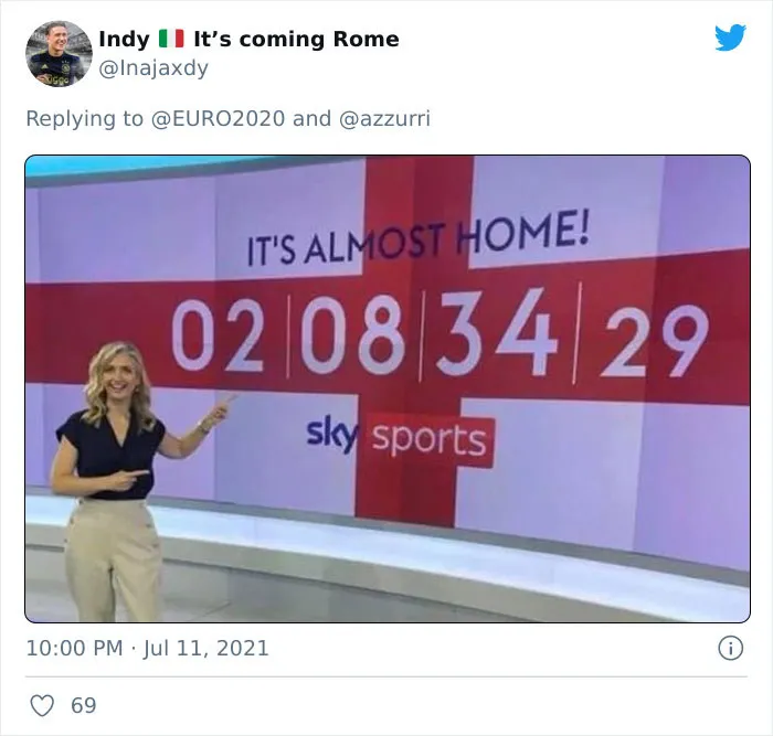 15 De los mejores memes y reacciones tras perder Inglaterra la Eurocopa ante Italia