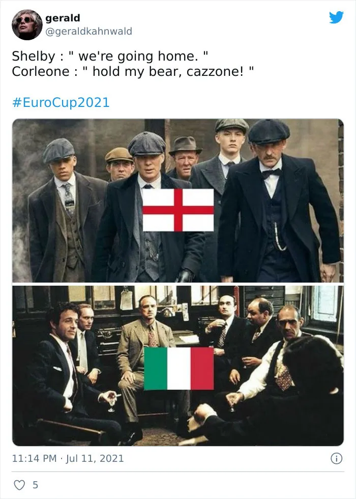 England Loses Euro 2020 To Italy And Here Are 29 Of The Internet’s Best Reactions And Memes To The Whole Thing