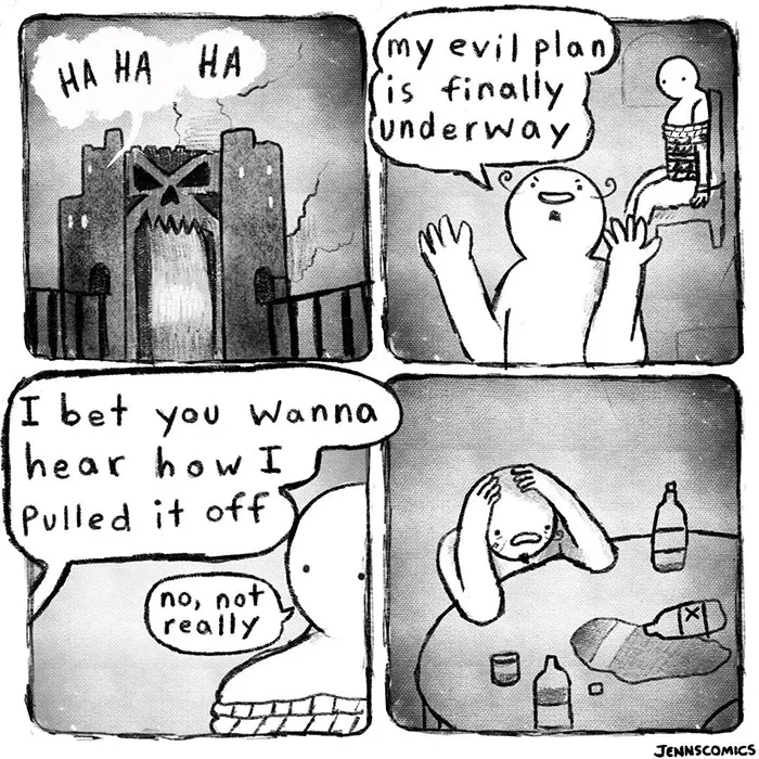 30 Funny Dark Humor Comics By Artist Jenna Noble