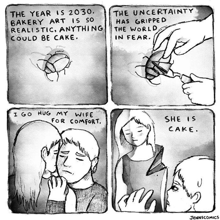 30 Funny Dark Humor Comics By Artist Jenna Noble
