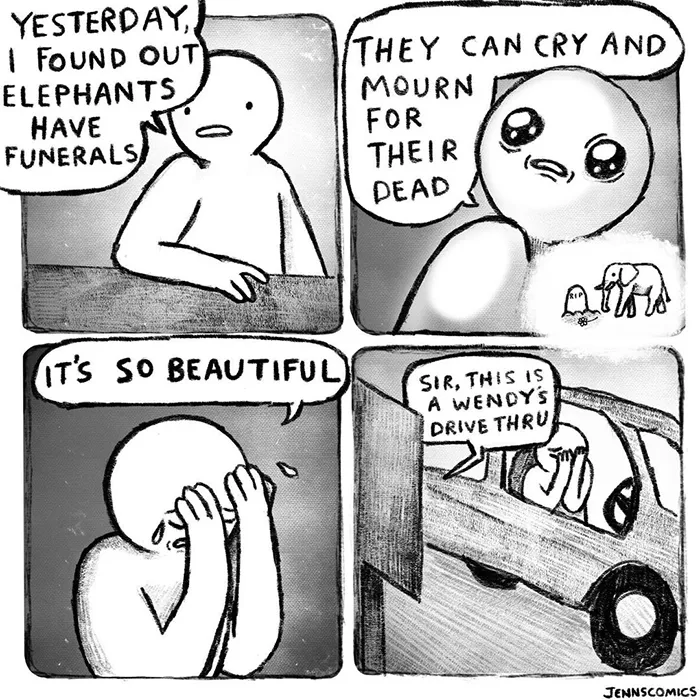 30 Funny Dark Humor Comics By Artist Jenna Noble