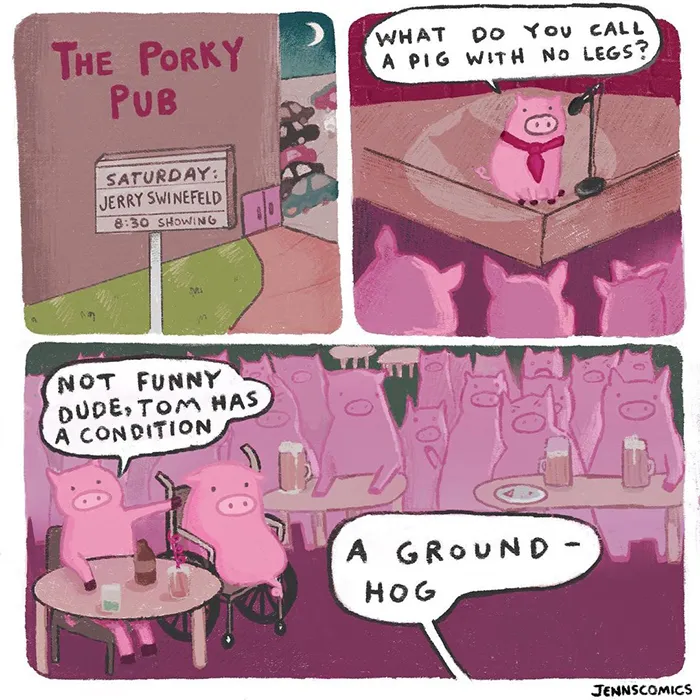 30 Funny Dark Humor Comics By Artist Jenna Noble