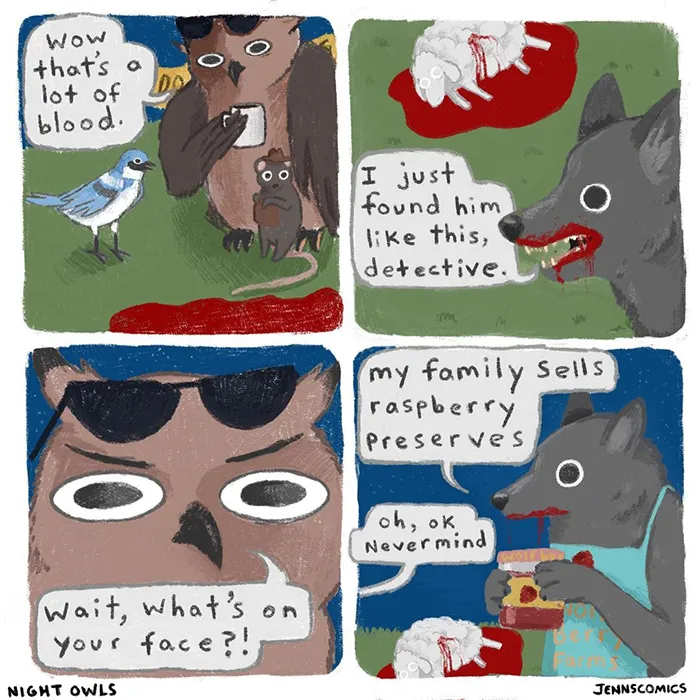 30 Funny Dark Humor Comics By Artist Jenna Noble