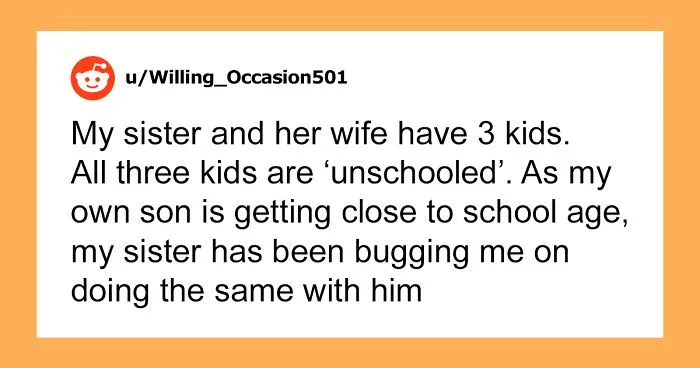 Woman Calls Out Her Sister For Failing At Homeschooling Her Kids, Family Drama Ensues
