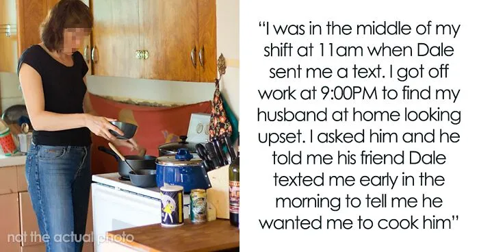 Woman Asks People Online If She's Wrong For Telling Her Husband She Won't Cook For His Grieving Friend Again