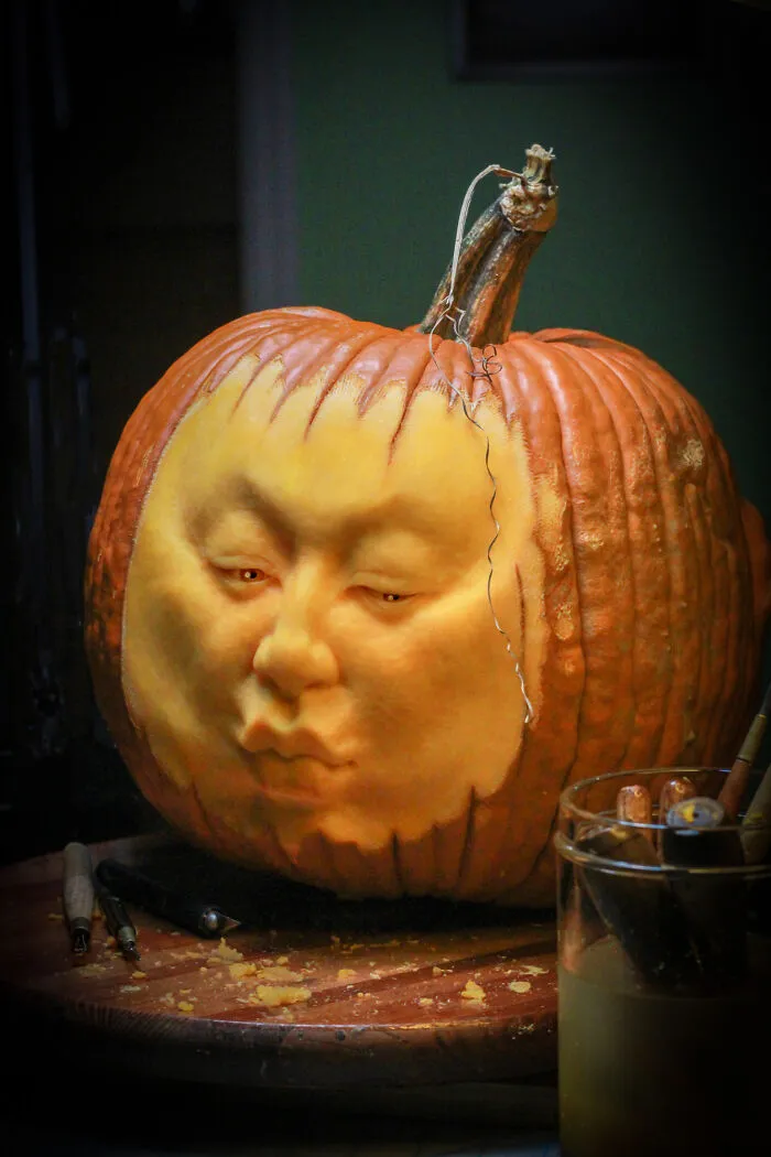 I Make Fruit And Vegetable Carvings That Are Inspired By Pop Culture, Horror, Fantasy, And More (40 Pics)
