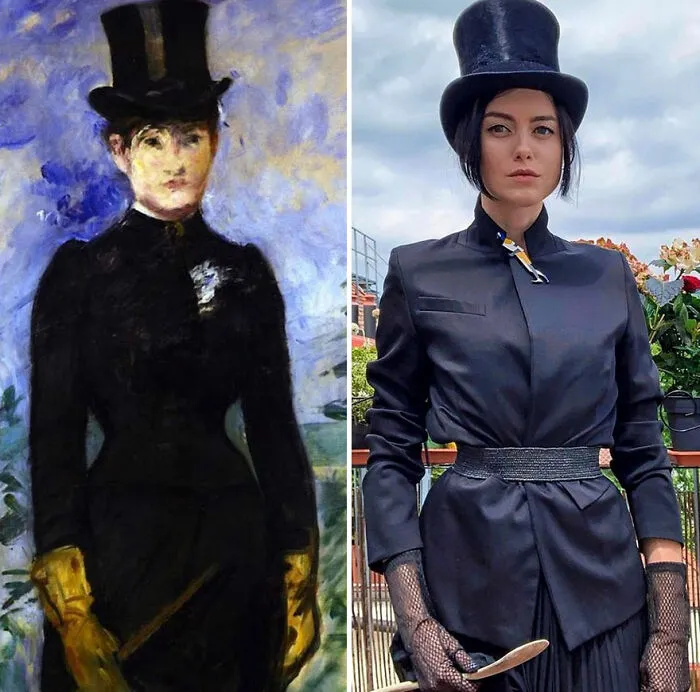 Art Critic Cosplays As Well-Known Characters, Celebrities And Paintings (80 Pics)