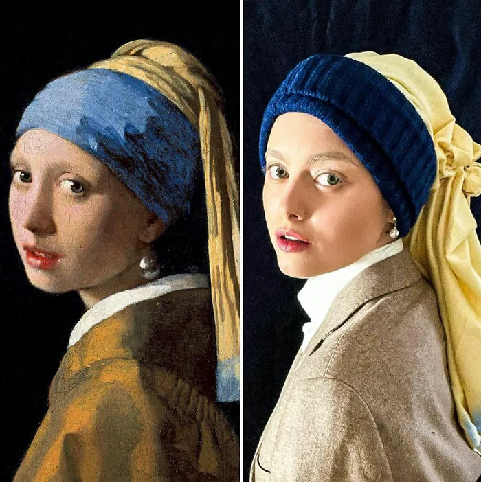 Art Critic Cosplays As Well-Known Characters, Celebrities And Paintings (80 Pics)