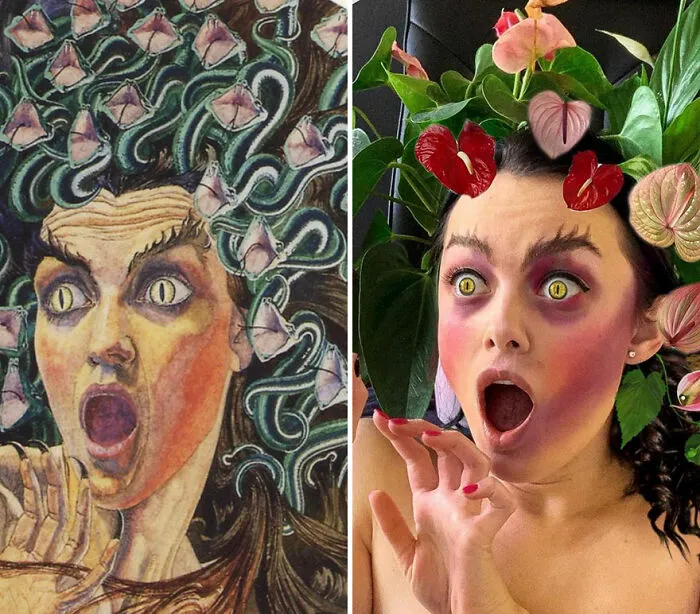 Art Critic Cosplays As Well-Known Characters, Celebrities And Paintings (80 Pics)