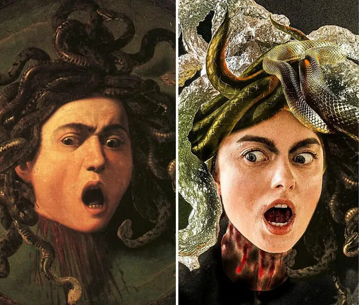 Art Critic Cosplays As Well-Known Characters, Celebrities And Paintings (80 Pics)
