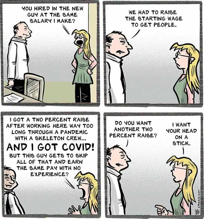 Artist's 30 Funny Comics That Focus Attention On Everyday Conversations And A Job In Retail