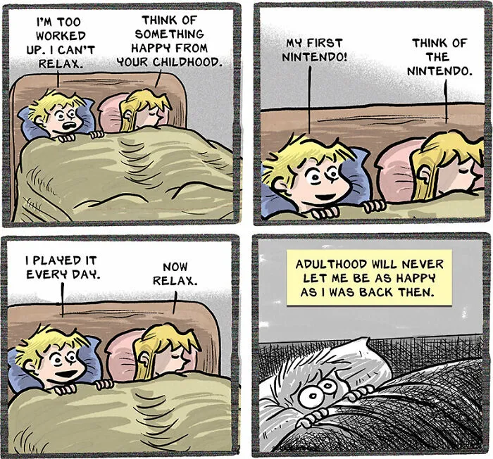 Artist's 30 Funny Comics That Focus Attention On Everyday Conversations And A Job In Retail