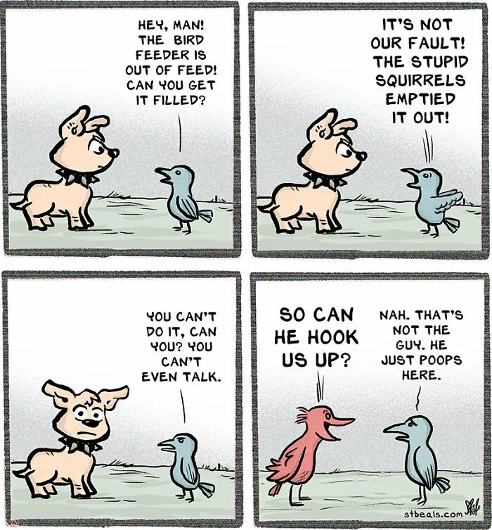 Artist's 30 Funny Comics That Focus Attention On Everyday Conversations And A Job In Retail