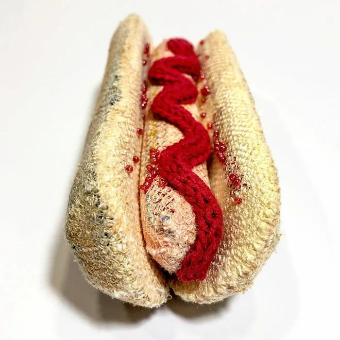 This Artist Crafts Embroidered Felt Sculptures Of Various Products, And Their Looks Might Deceive You (54 Pics)