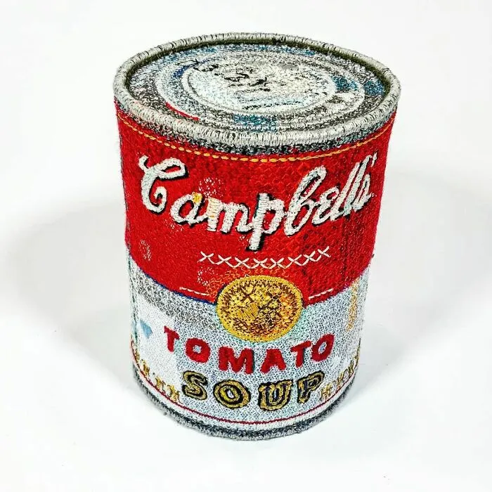This Artist Crafts Embroidered Felt Sculptures Of Various Products, And Their Looks Might Deceive You (54 Pics)
