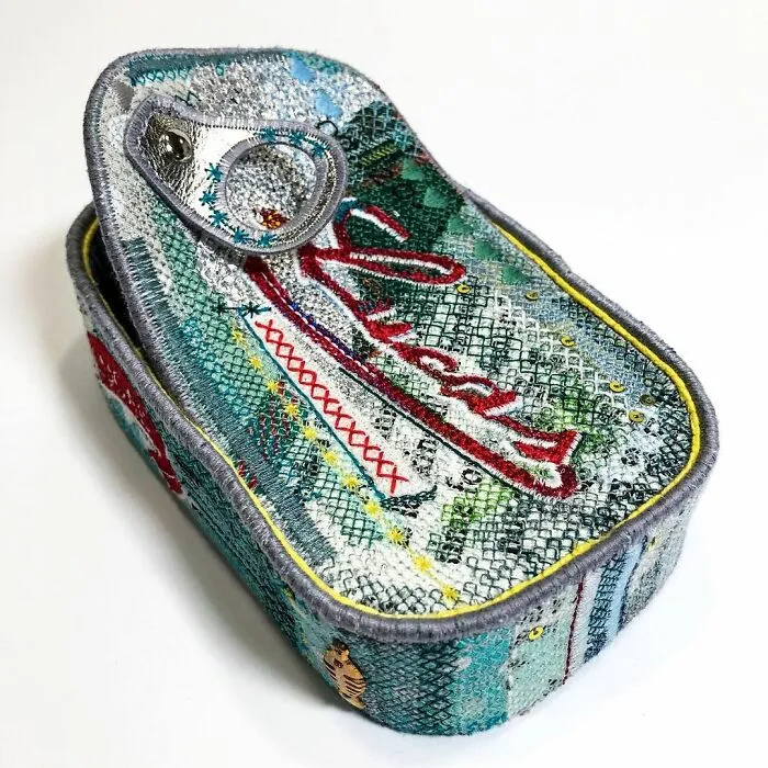 This Artist Crafts Embroidered Felt Sculptures Of Various Products, And Their Looks Might Deceive You (54 Pics)