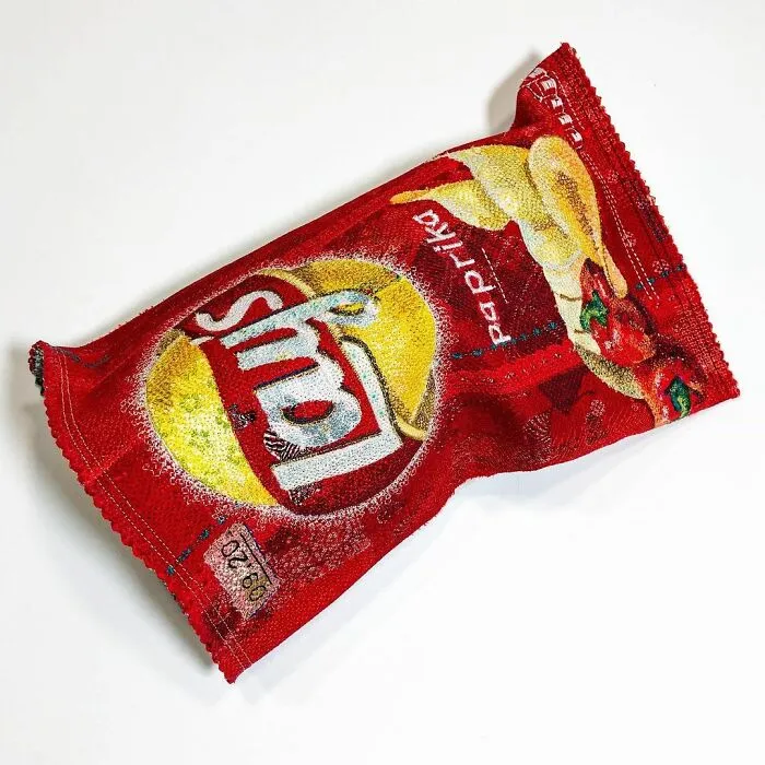 This Artist Crafts Embroidered Felt Sculptures Of Various Products, And Their Looks Might Deceive You (54 Pics)