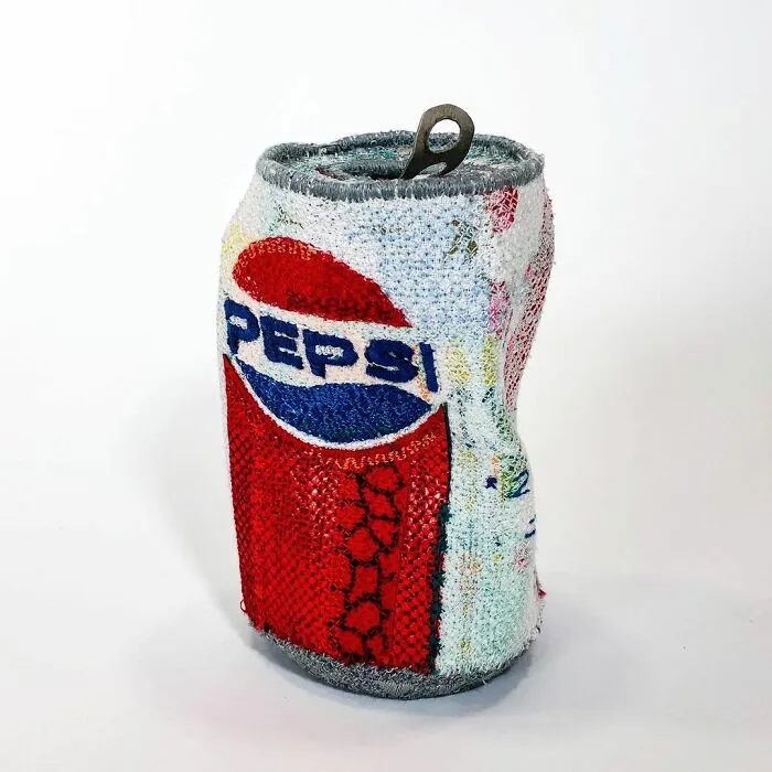 This Artist Crafts Embroidered Felt Sculptures Of Various Products, And Their Looks Might Deceive You (54 Pics)