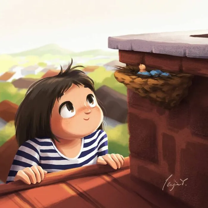 Artist Illustrates How Doing Anything Is Much Better When There Are Animals Around (29 Pics)