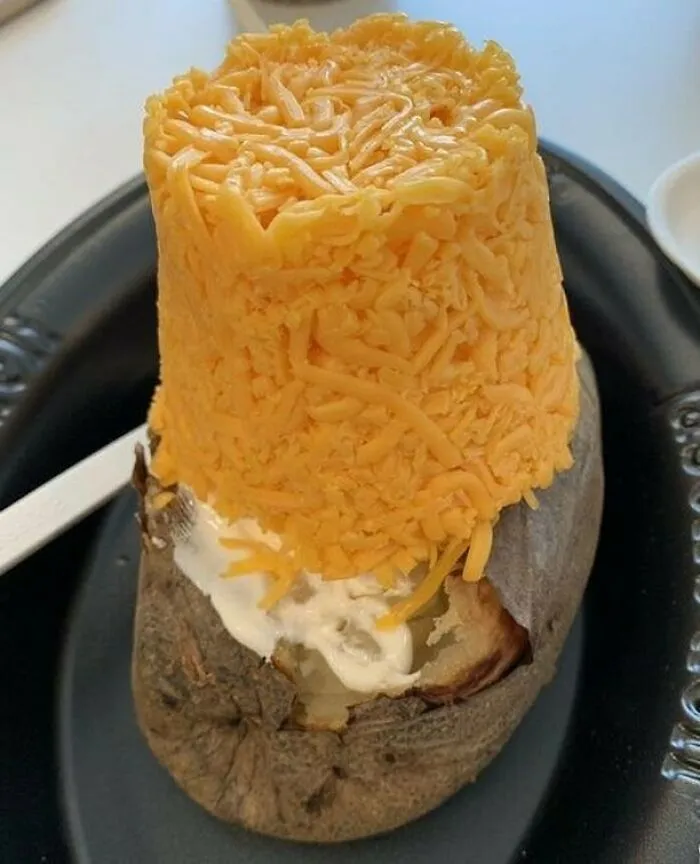 This Baked Potato I Got At Work