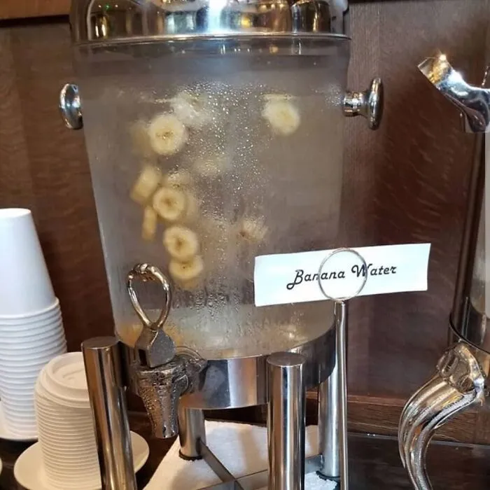 Agua de plátano