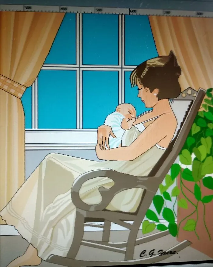 Esta abuela española de 91 años usa Microsoft Paint de una forma que sorprendería incluso a sus desarrolladores (nuevas imágenes)