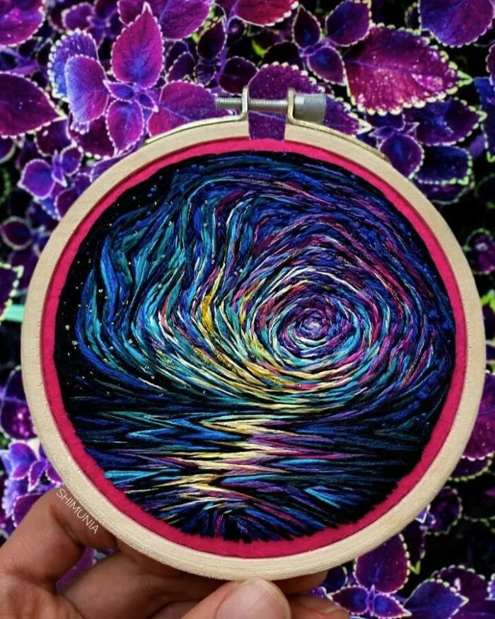 280K Folks On Instagram Can't Get Enough Of These Colorful Embroideries By Artist Vera Shimunia, And Here Are 30 Of The Best Ones (New Pics)