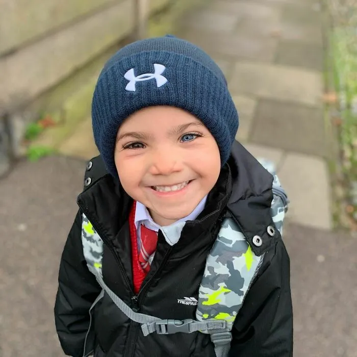 A Boy With Heterochromia