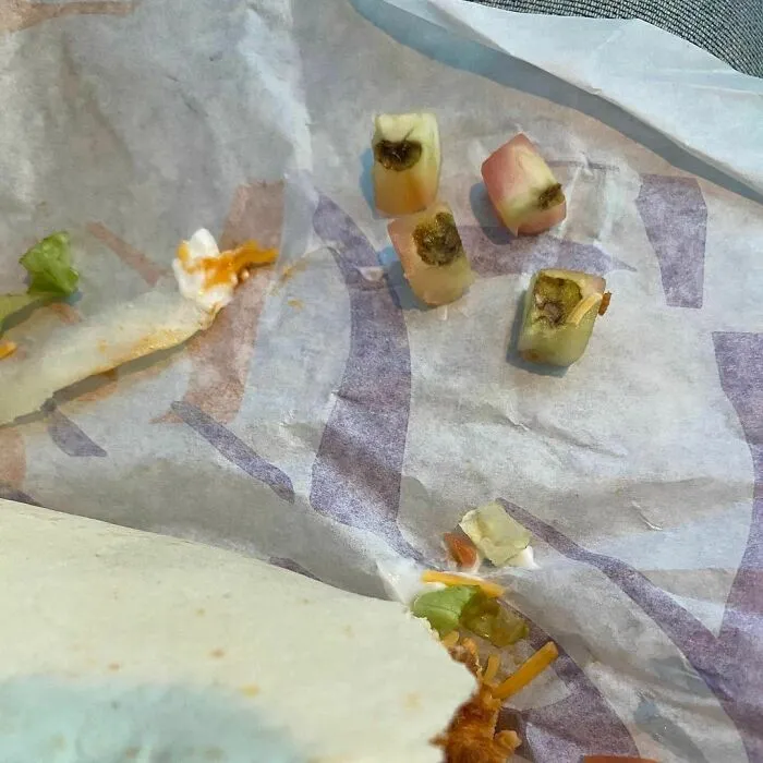I Want To Thank Taco Bell For Saving The Best Part Of The Tomatoes For My Taco Specifically