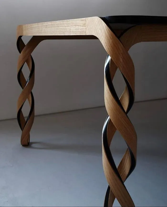 Estoy enamorado de este bellísimo trabajo en madera