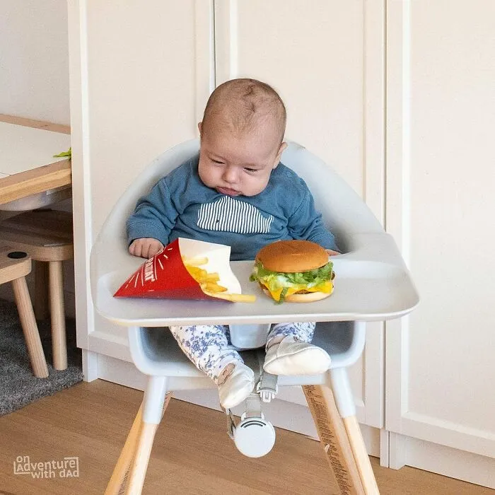 Today Is Mum‘S First Day Back At Work After Maternity Leave.it’s The First Daddy-Day Since Aster’s Birth. Again, She Asked For Pictures. She Also Told Me I Musn’t Forget To Feed The Baby. I Think I Got This