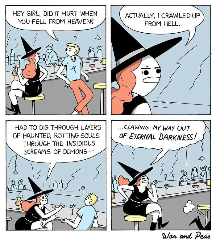 30 Humorous Comics With Unexpected Plot Twists By War And Peas (New Comics)