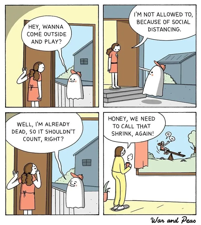 30 Humorous Comics With Unexpected Plot Twists By War And Peas (New Comics)