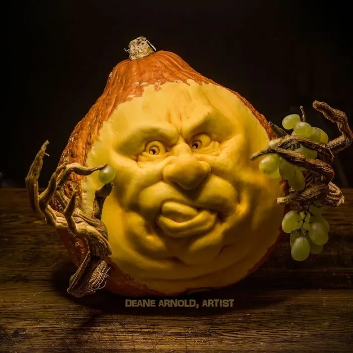 I Make Fruit And Vegetable Carvings That Are Inspired By Pop Culture, Horror, Fantasy, And More (40 Pics)