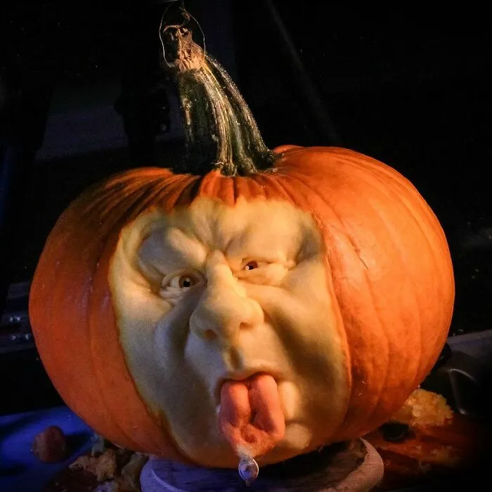I Make Fruit And Vegetable Carvings That Are Inspired By Pop Culture, Horror, Fantasy, And More (40 Pics)